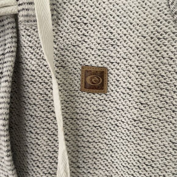 Rip Curl Penny‎ Longline Fleece Jacket Women's S Cream Casual Retro Warm - Picture 5 of 14